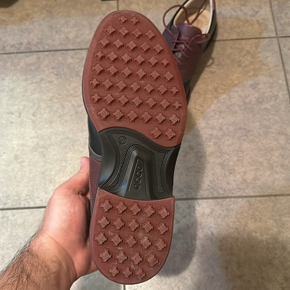 Ecco shoes size 9 Black and burgundy - Picture 4 of 4